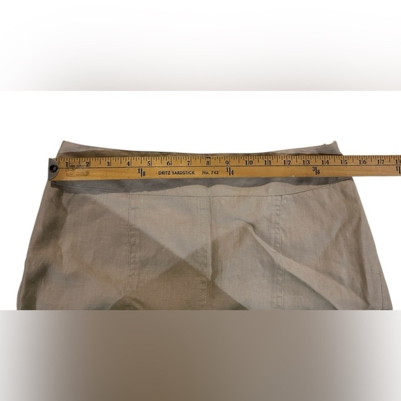 Ann Taylor Flare Linen Skirt - Picture 7 of 10